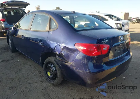 2007 Hyundai Elantra Gls/Limited/Se from USA, damaged, VIN KMHDU46D27U242486